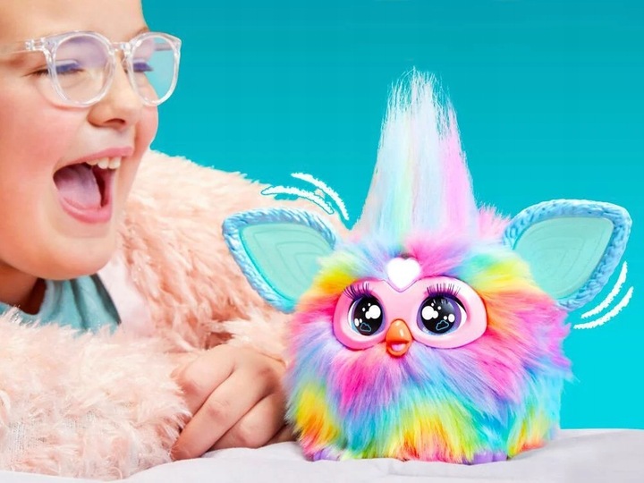 Maskotka HASBRO Furby Tęczowy F8900