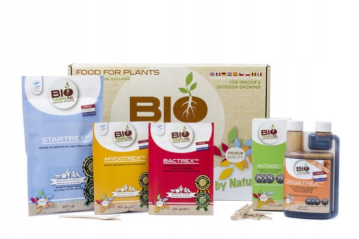 BIOTABS ZESTAW ORGANICZNY, TABLETKI + STYMULATORY