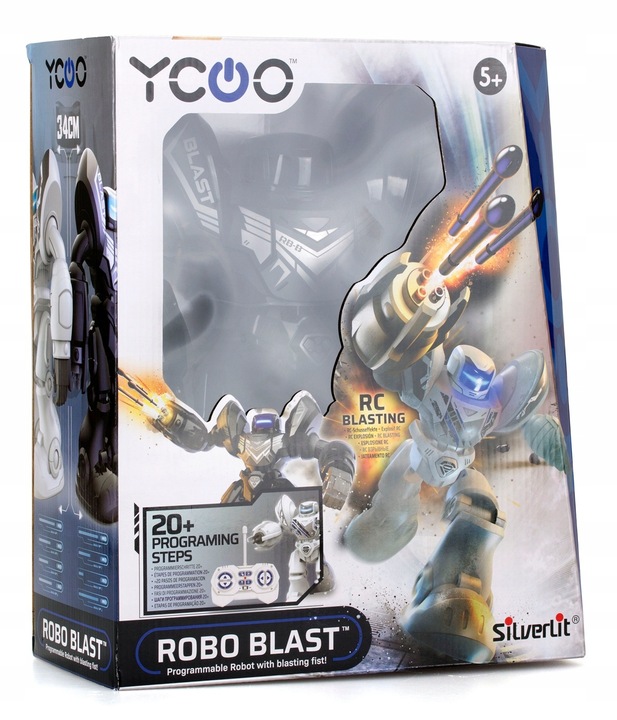 Silverlit Robot Blast LED czarny