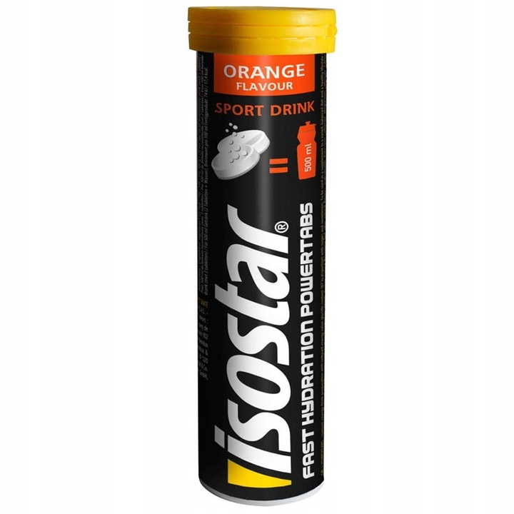 Napój izotoniczny w tabletkach POWERTABS pomarańczowy x10