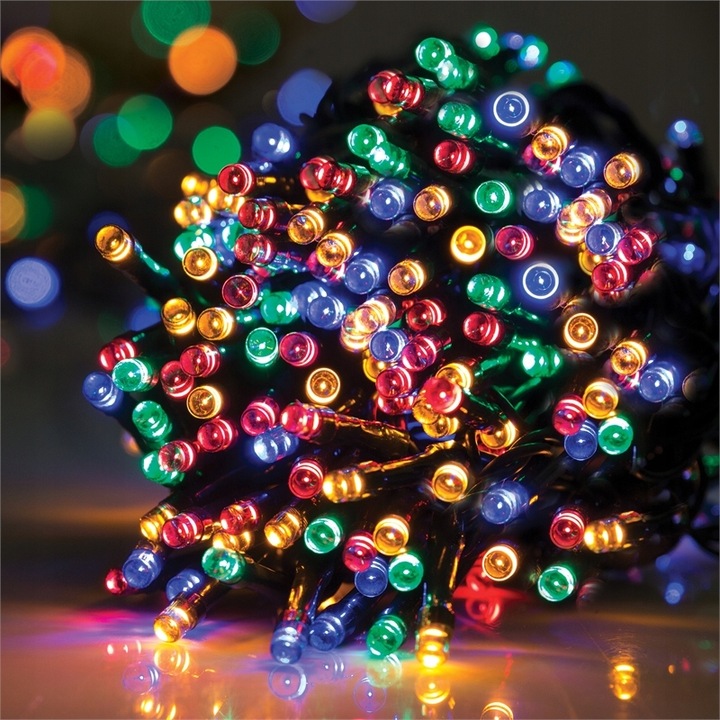 LAMPKI CHOINKOWE 1000 LED ZEW/WEW MULTIKOLOR