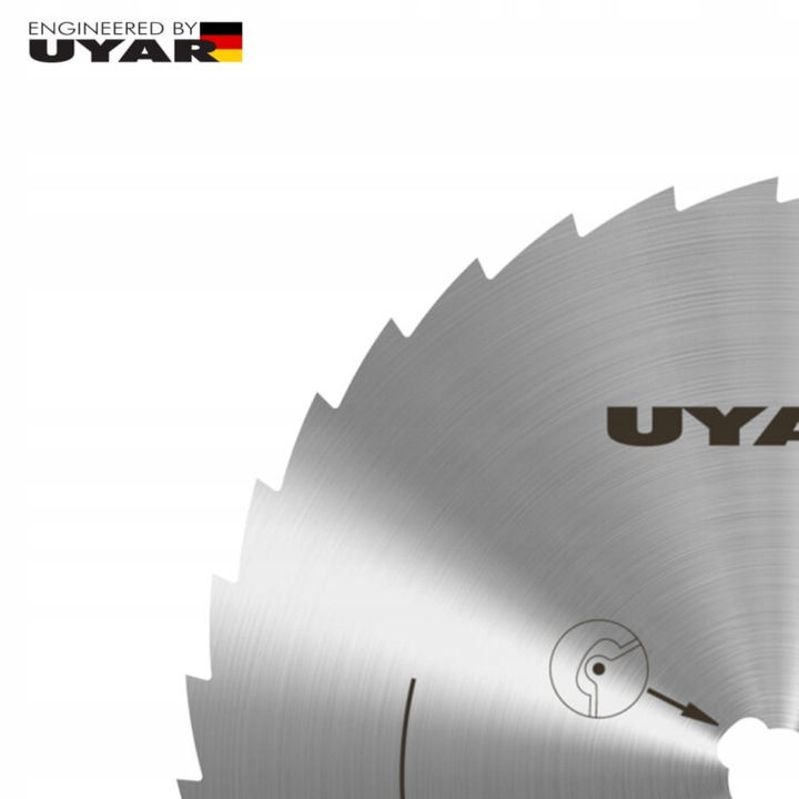 Ostrze do noża ząbkowane 120mm do Tandir 120 Dost 120 UYAR ProfiCut Z120