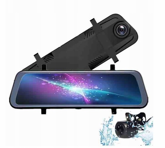 Wideorejestrator 9.66 CALA FullHD kamera w ramce