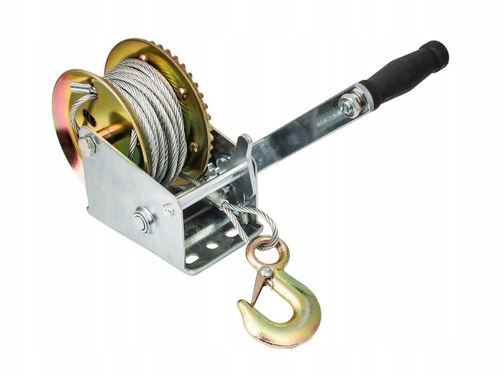 WYCIĄGARKA WCIĄGARKA RĘCZNA KORBOWA LINOWA 550kg