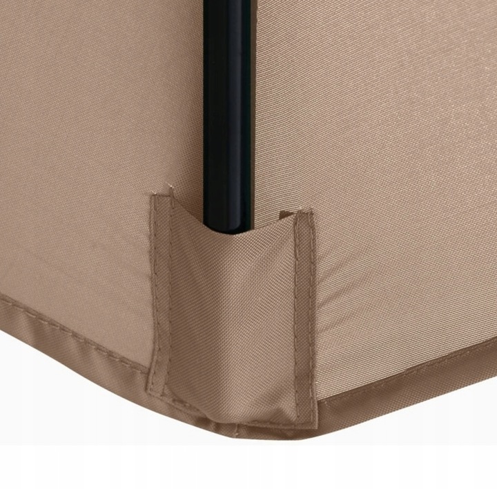 Poszycie wymienne materiał parasola ogrodowego 8 ramion 300cm - khaki
