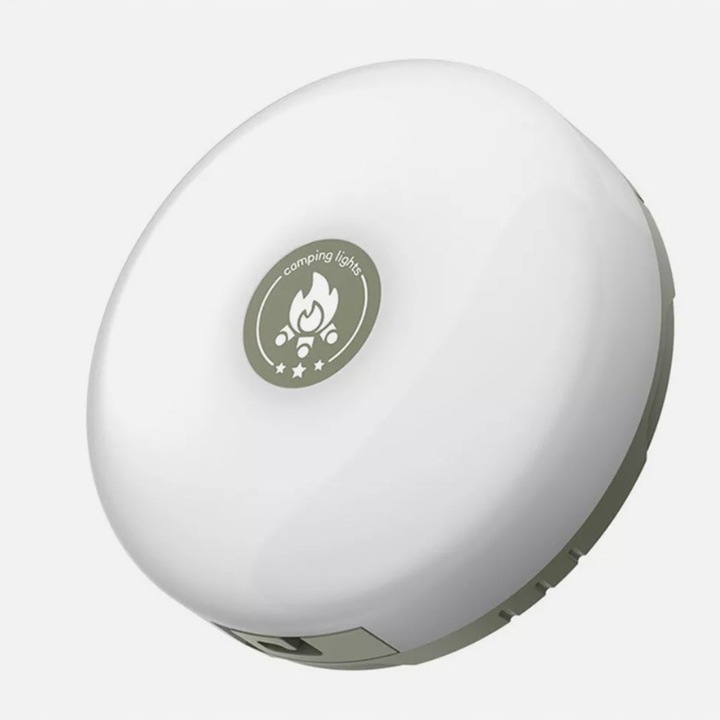 OŚWIETLENIE NAMIOTU KEMPINGOWEGO LED CIEPŁE ŚWIATŁO + BIAŁE ŚWIATŁO 1800MAH