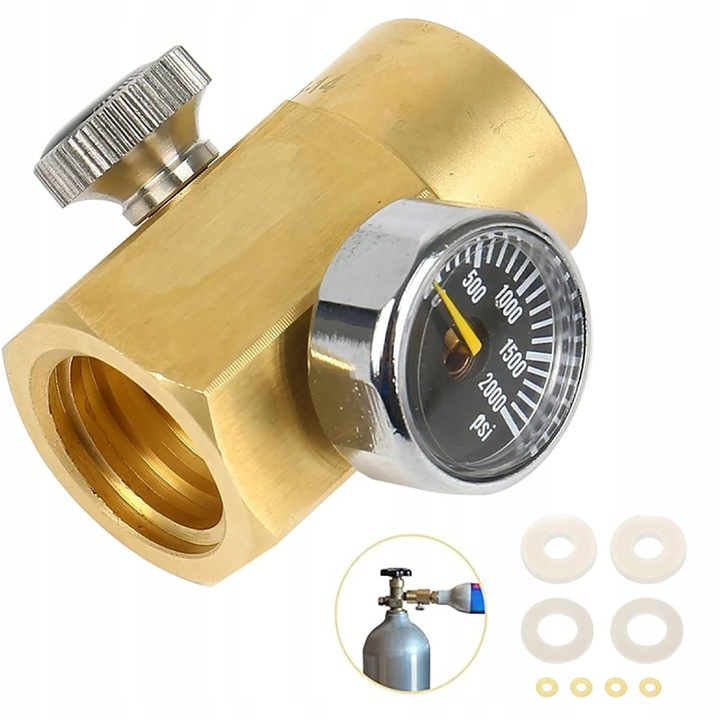 Przetoczka Tr21/4 Do SodaStream Brita Philips Naboje Niebieskie Twist