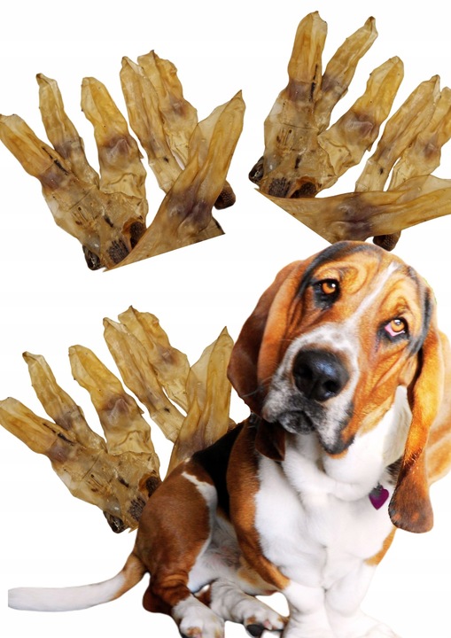 NATURALNY GRYZAK DLA PSA PRZYSMAKI SMACZKI UCHO KRÓLICZE 500 G SUSZONE