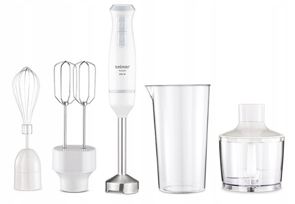 Blender ręczny Zelmer Pulsar Premium ZHB4563S 800W Funkcja Turbo