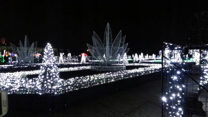 LAMPKI CHOINKOWE 1000 LED BIAŁE ZIMNE + FLASH 72M ŚWIATEŁKA LED ZEWNĘTRZNE