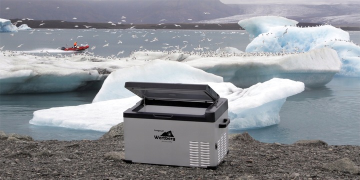 30L samochodowa lodówka zamrażarka -20°C 12V/24V|230V bluetooth +torba cool