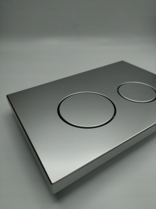 PRZYCISK DO SPŁUCZKI Cersanit CHROM MAT SATYNA WC Przycisk Spłukujący do WC