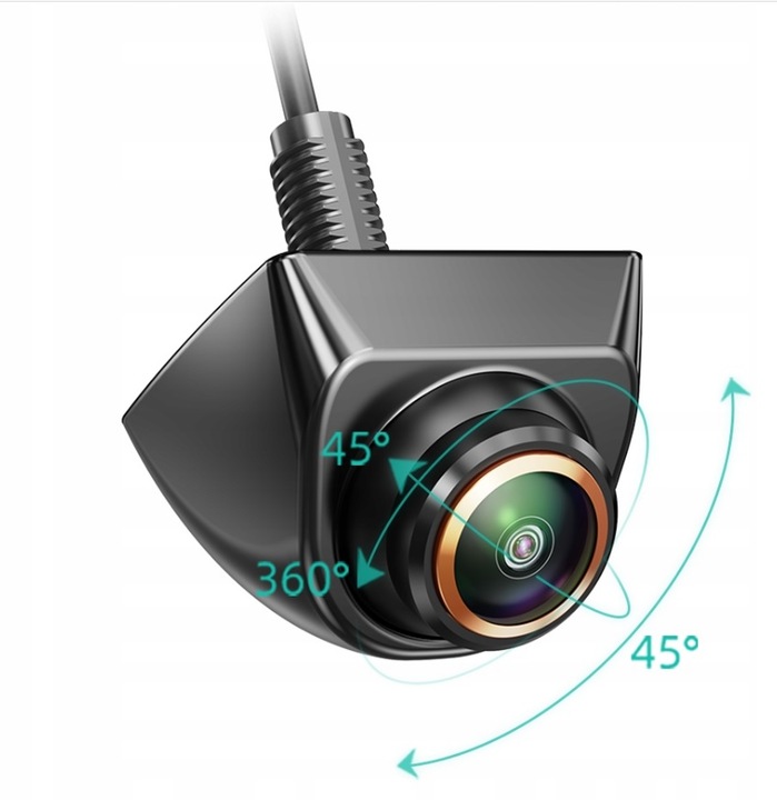 KAMERA COFANIA METAL AHD/CVBS 720P OBROTOWA 360 STOPNI LINNIE FISHEYE