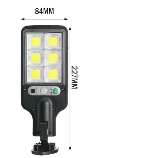 MOCNA LAMPA ZEWNĘTRZNA SOLARNA LED CZUJNIK ZMIERZCHU I RUCHU
