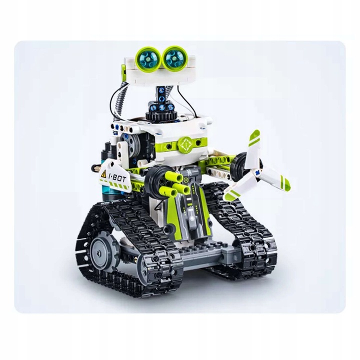 CADA KLOCKI TECHNIC ROBOT PROGRAMOWANY BOT 434EL. STEROWANY Z LED
