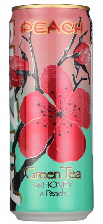 Napój herbaciany AriZona Green Tea Peach 330 ml x12szt