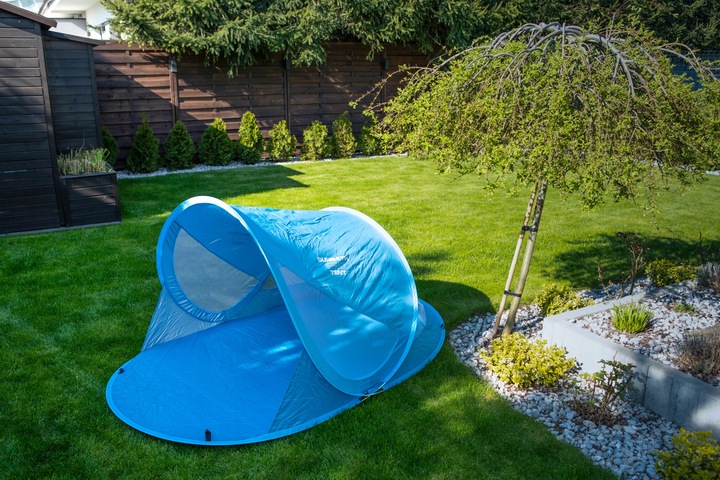 Namiot Plażowy Samorozkładający Parawan XXL dzieci ochrona UV POP-UP