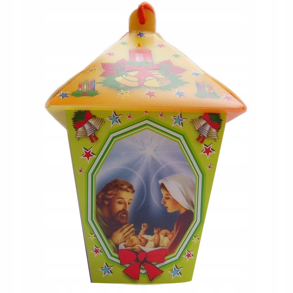 TRADYCYJNY LAMPION NA RORATY DLA DZIECKA - LED - latarenka na adwent