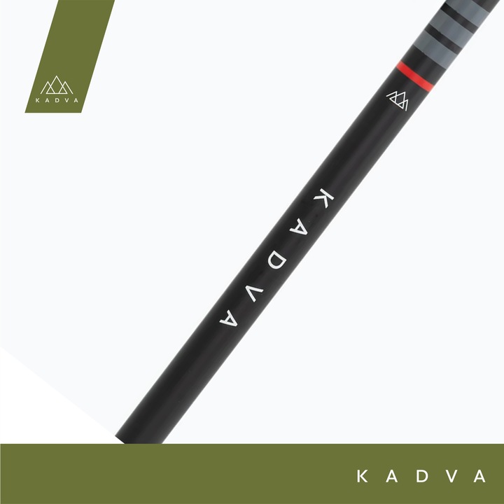Kije turystyczne KADVA Torre szary 65-135cm KARBONOWE SYSTEM QUICK LOCK