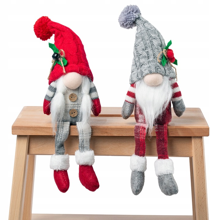 Skrzaty świąteczne Pani i Pan Mikołaj