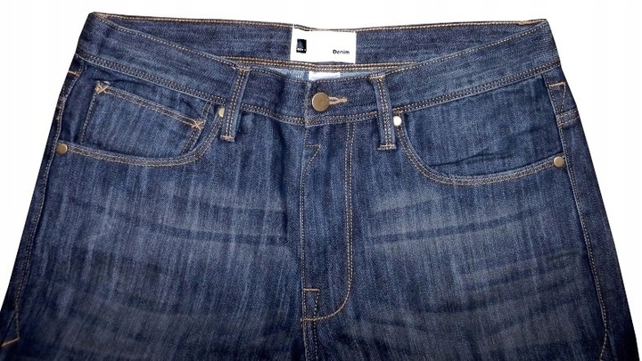 SPODNIE JEANS DENIM BAWEŁNA r. M