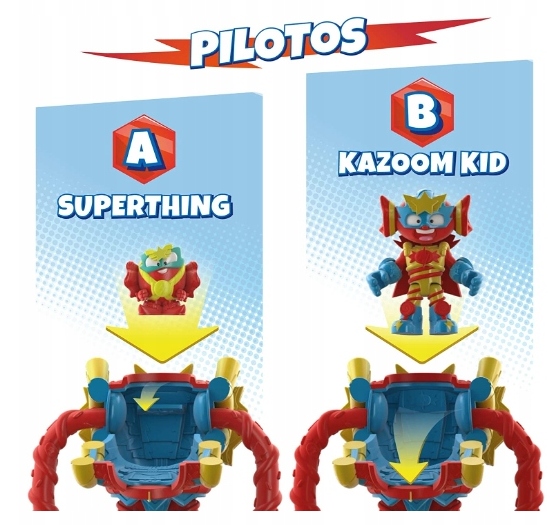 SUPER ZINGS THINGS 11 Robot Superbot SUGARFUN + 2x Saszetka Mutant Battle