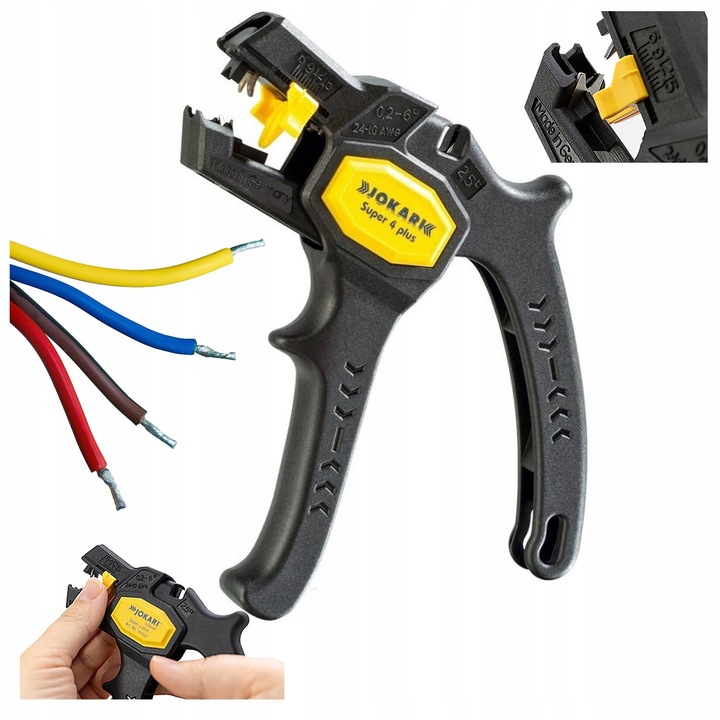 Automatyczny Ściągacz do Izolacji JOKARI 20050 Super 4 Puls Ściągaczki