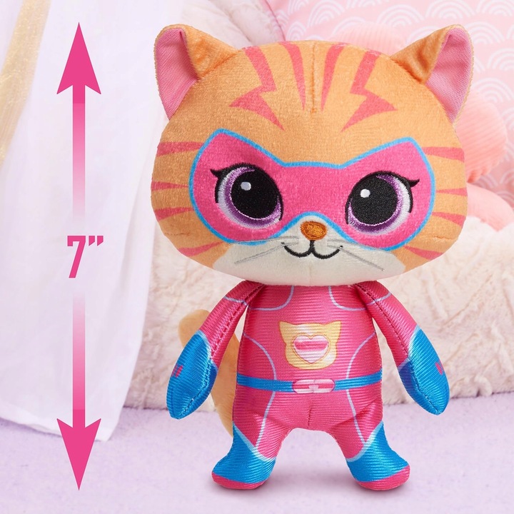 DISNEY SUPERKOTY JUNIOR SUPER KITTIES KOTEK MASKOTKA PLUSZAK GINNY GOSIA