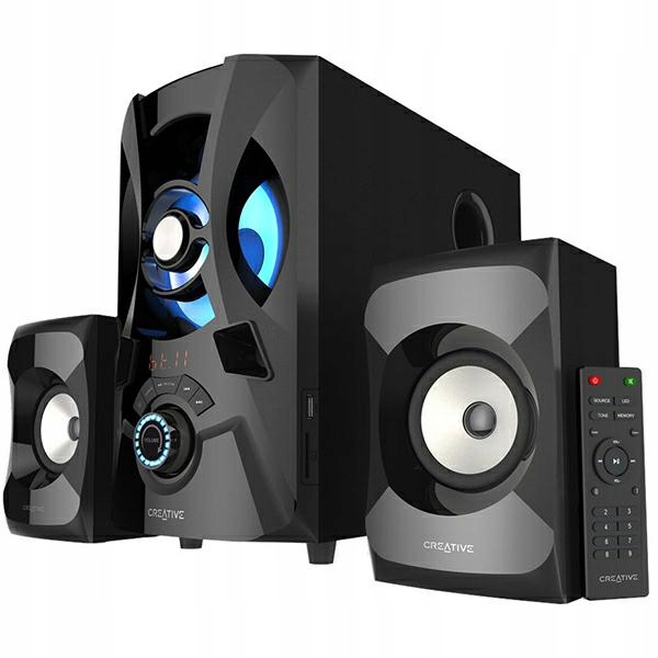 Głośniki bezprzewodowe Creative 2.1 SBS E2900 czarny Bluetooth 5.0