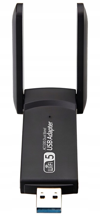 KARTA SIECIOWA WIFI ADAPTER USB 3.0 1300 Mbps 5ghz 2 TRYBY SYMULACJA AP