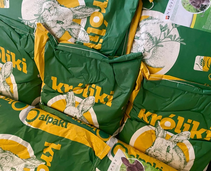 NEOPASZ PASZA KARMA DLA KRÓLIKÓW, Z LUCERNĄ 25 KG
