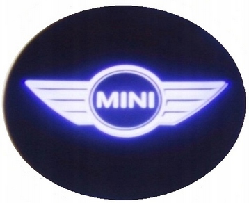 LOGO LED PROJEKTORY 2x LAMKI DRZWI PODŚWIETLENIE R56 R57 R58 COOPER MINI