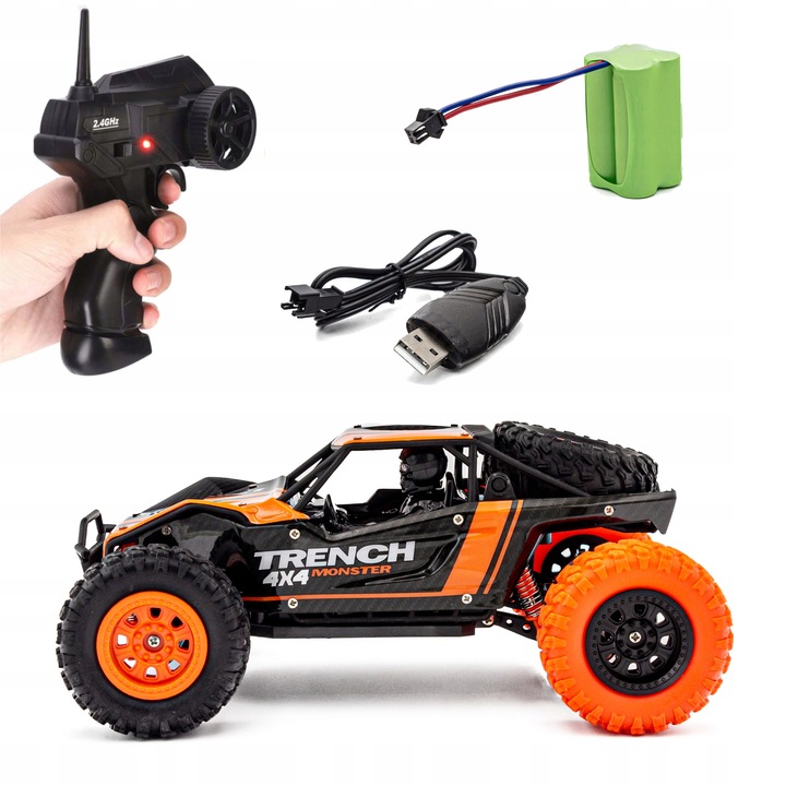 Samochód Desert Truck AUTO ZDALNIE STEROWANE 4WD PILOT 2.4GHz 1:24 20km/h