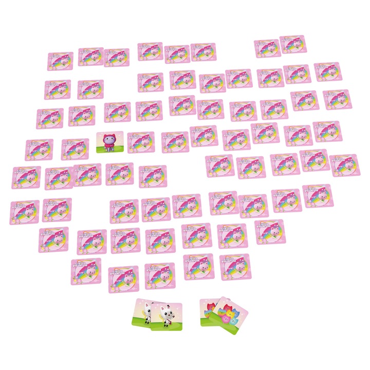 Koci Domek Gabi - Gra memory w walizce 50371