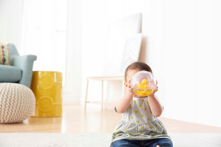 Fisher Price Kaczuszka Bańka do Kąpieli i Raczkowania dla Maluszka 3m+