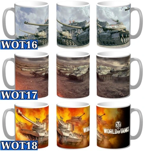 Kubek World of Tanks War Thunder + IMIĘ i KARTONIK