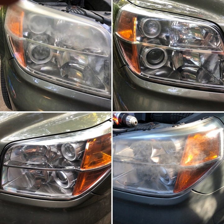 FXspray PRO ściereczki do renowacji świateł reflektorów kloszy lamp