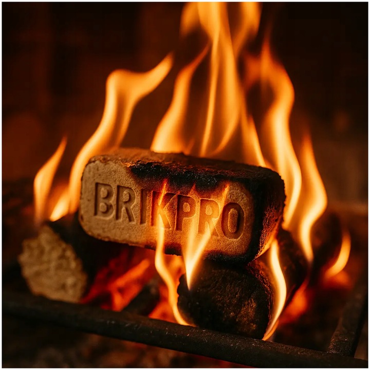 Brykiet drzewny BrikPro 6h do kominka grilla pieca 100% naturalne 20,16 kg