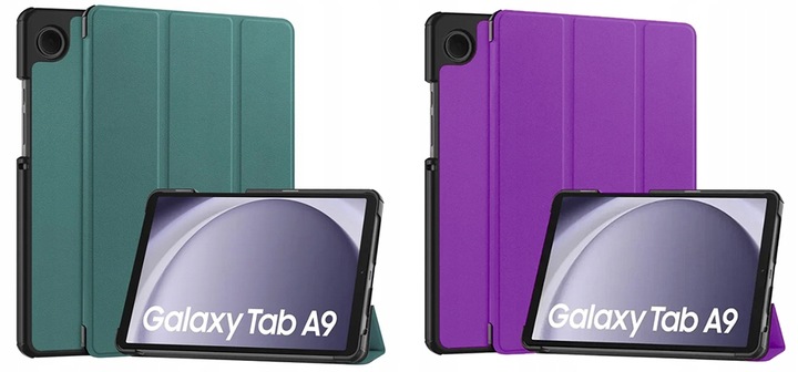 ETUI SMART COVER + RYSIK do SAMSUNG GALAXY TAB A9 8,7 " SM X110 SM X115