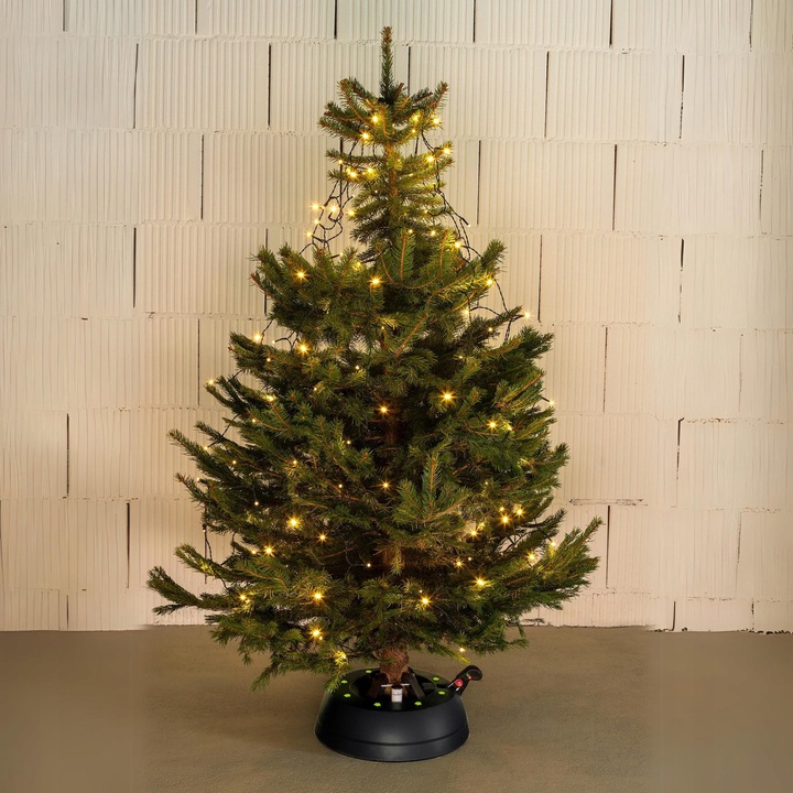 STOJAK CHOINKOWY KAMAI PODSTAWKA NA DRZEWKO 2,5M + GRATIS 100 ŚWIATEŁEK LED