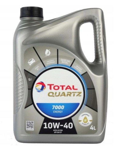 Olej silnikowy półsyntetyczny Quartz 7000 Energy 4