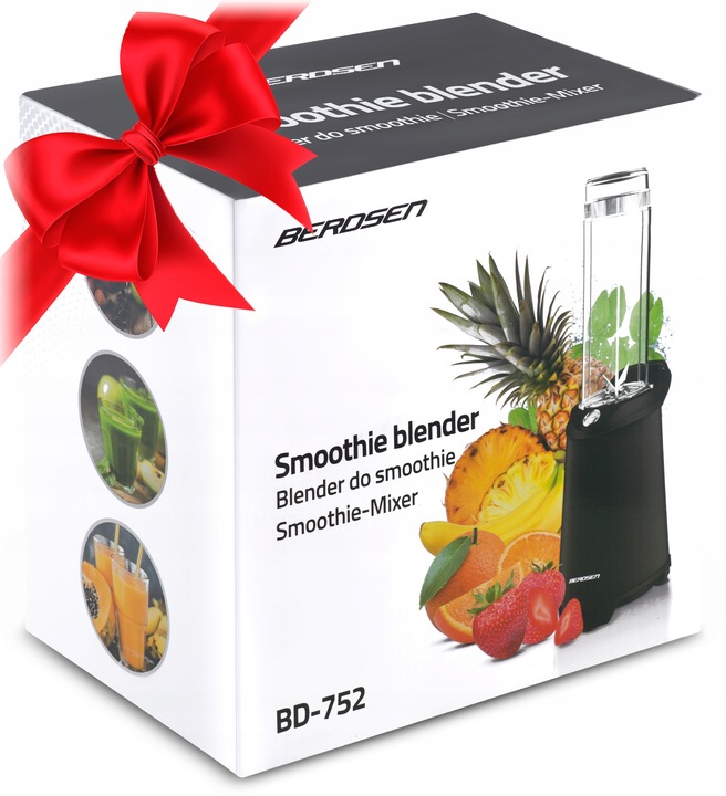 Blender ręczny kielichowy do koktajli 2 butelki smoothie 350W