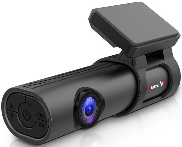 XBlitz V4 Professional 2.5K WiFi wideo-rejestrator DVR do auta +kamera tył