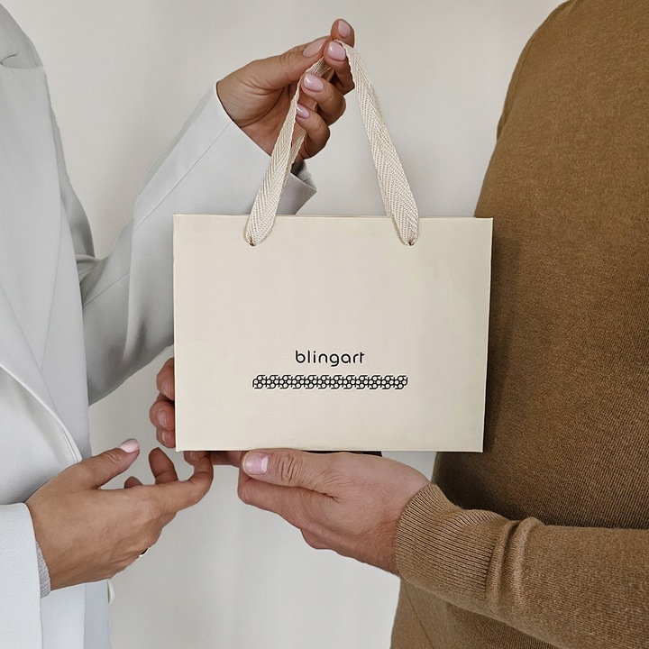 Łańcuszek męski ze stali chirurgicznej 316L srebrny splot Pancerka BLINGART