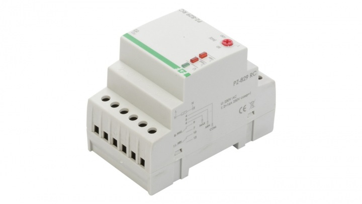 Przekaźnik poziomu cieczy 3 sondy 16A F&F PZ-829RC