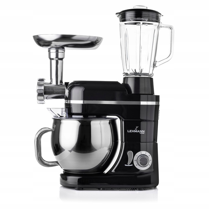 ROBOT KUCHENNY PLANETARNY MIKSER MASZYNKA DO MIĘSA BLENDER 3xSita DUŻA MISA