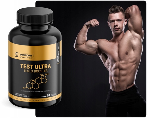 TESTOSTERON Tabletki BOOSTER TESTOSTERONU Pożądanie Libido | INSPORT