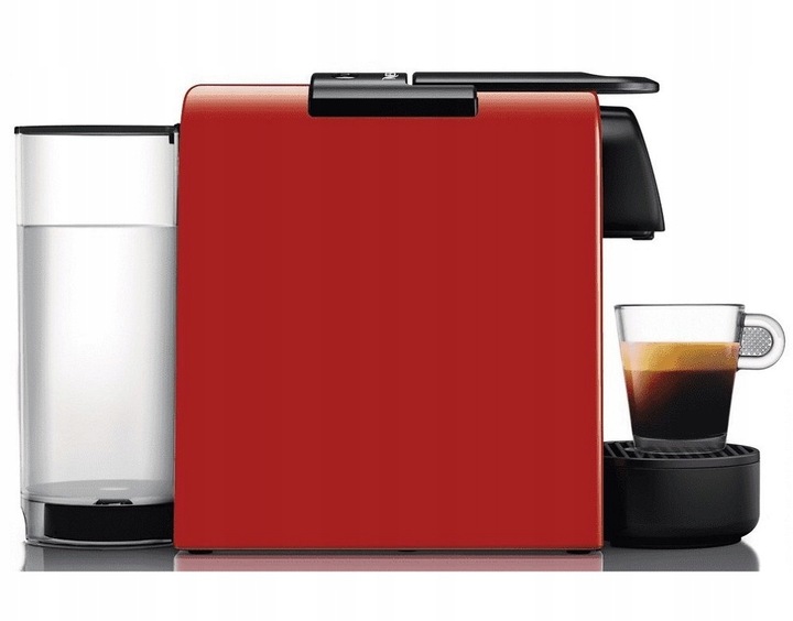Ekspres na kapsułki DeLonghi Nespresso EN85.R Essenza Mini czerwony