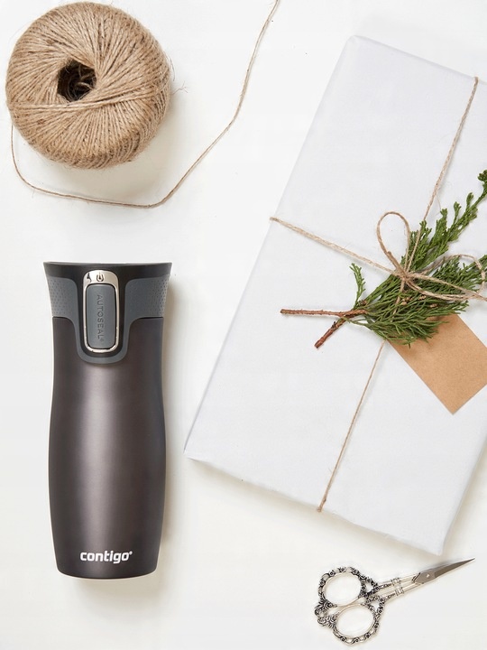 Kubek termiczny z grawerem prezent/personalizowany Contigo West Loop-grafit