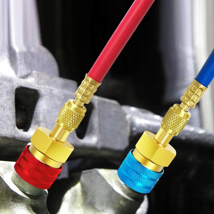 PRZEJŚCIÓWEK Z CZYNNIKA R1234YF NA R134A 2 SZT ZESTAW